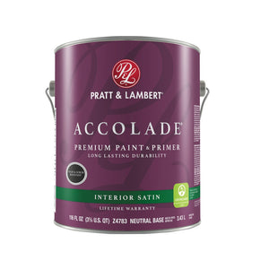 Pratt & Lambert 0000Z4783-16 Accolade Premium Paint & Primer, 116 Oz