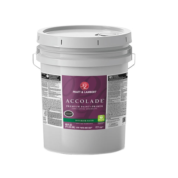 Pratt & Lambert 0000Z4781-20 Accolade Premium Paint & Primer, 600 Oz
