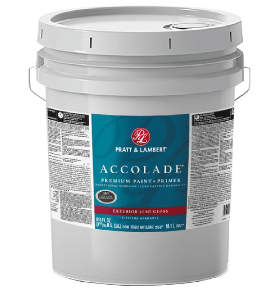 Pratt & Lambert 0000Z4980-20 Accolade 0000Z4980-20 Semi-Gloss Latex Exterior Paint