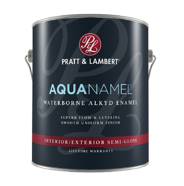 Pratt & Lambert Z0881 Aquanamel Enamel, 1 Gallon