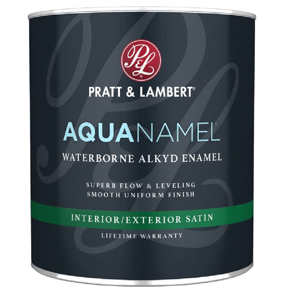 Pratt & Lambert Z0782 Aquanamel Enamel, 1 Quart