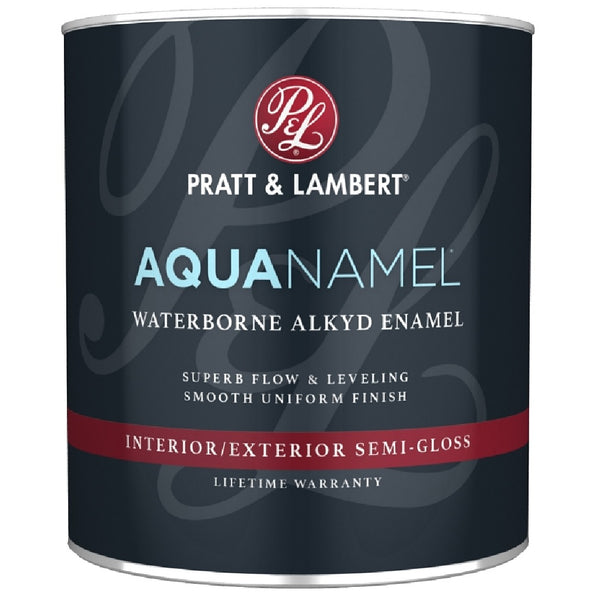Pratt & Lambert Z0880 Aquanamel Enamel, 1 Quart