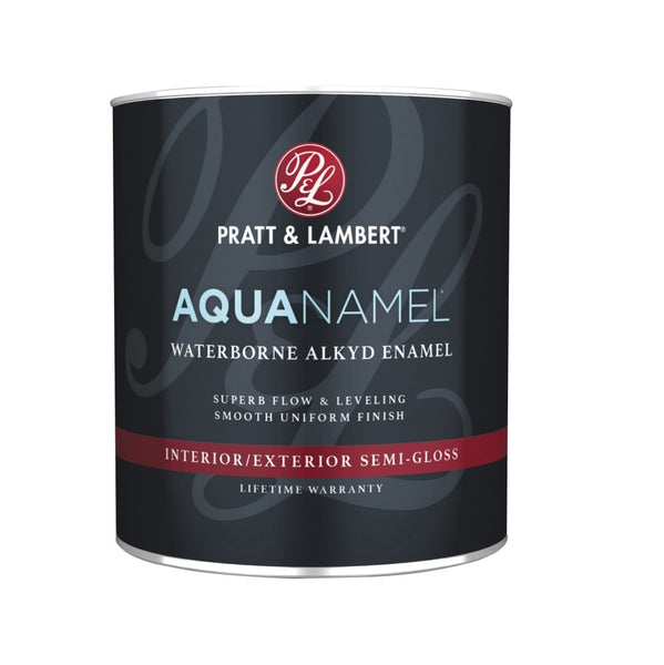Pratt & Lambert Z0890 Aquanamel Enamel, 1 Quart