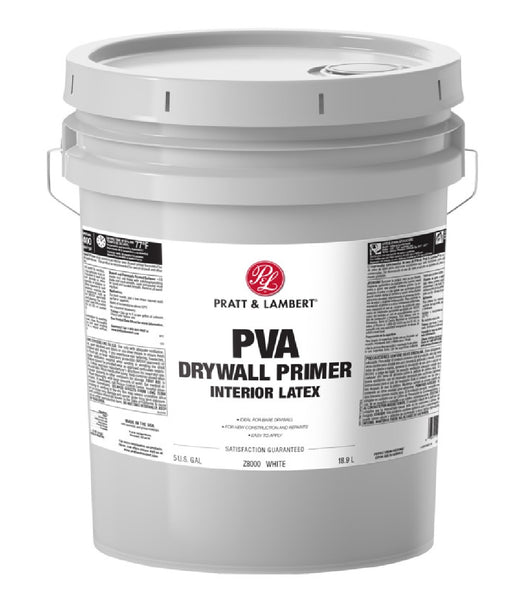 Pratt & Lambert 0000Z8000-20 PVA Drywall Primer, 5 Gallon