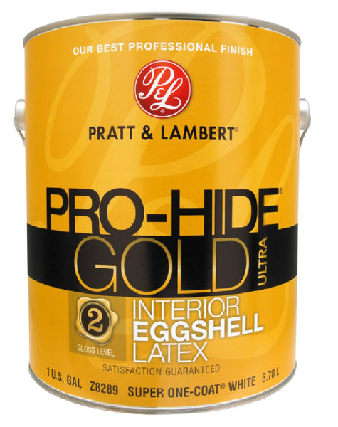 Pratt & Lambert 0000Z8289-16 Pro-Hide Gold Eggshell Latex Interior Paint
