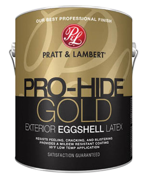 Pratt & Lambert 0000Z8500-16 Pro-Hide Gold Exterior Eggshell Latex, 1 Gallon