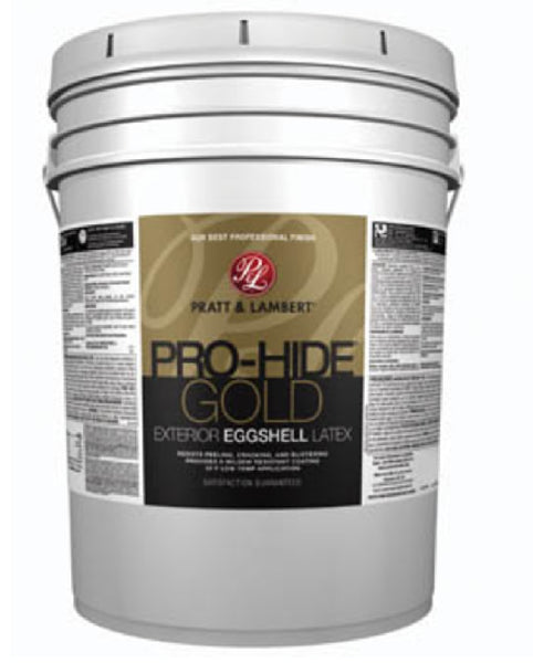 Pratt & Lambert 0000Z8592-20 Pro-Hide Gold Exterior Eggshell Latex, 5 Gallon