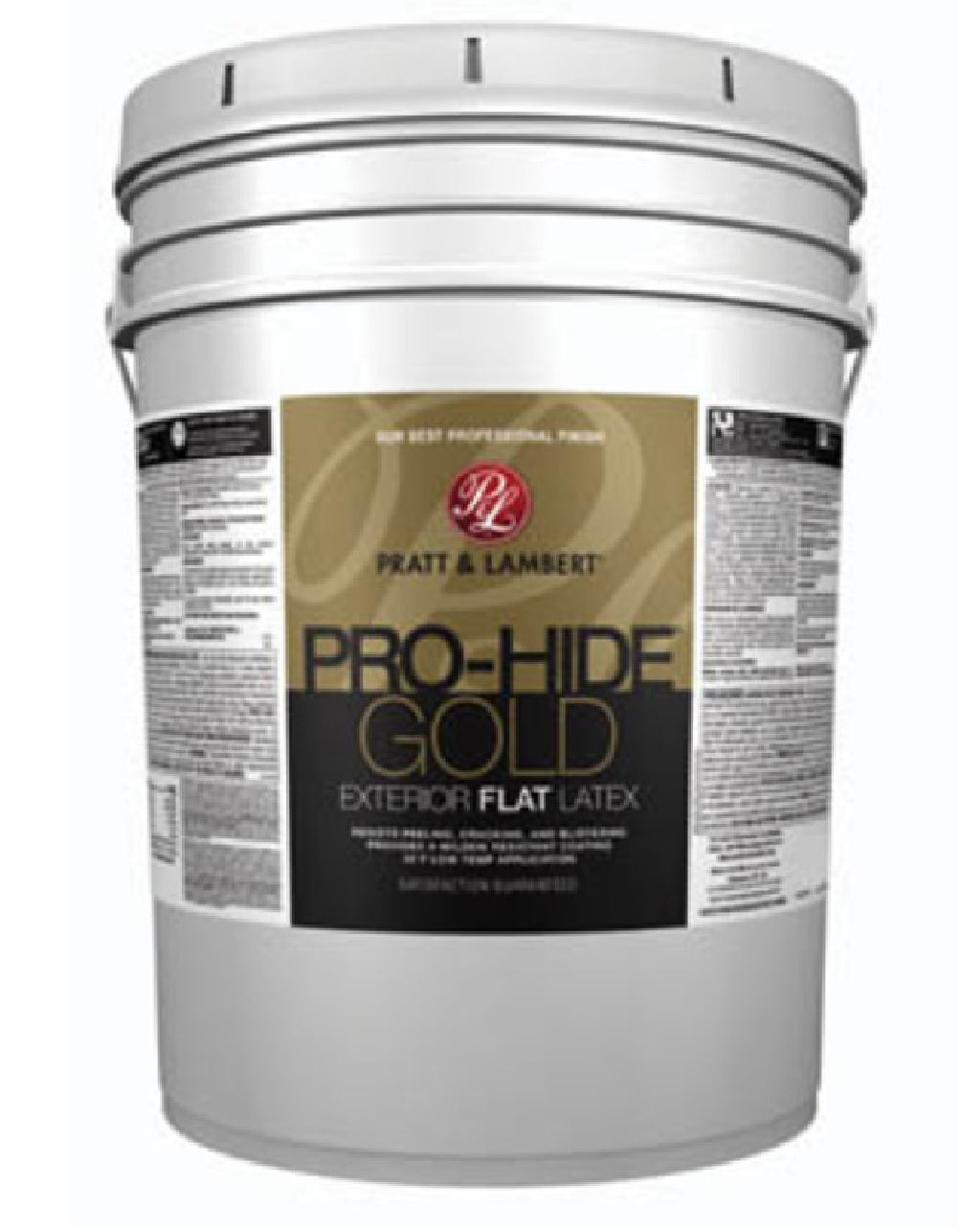 Pratt & Lambert 0000Z8493-20 Pro-Hide Gold Exterior Flat Latex, 5 Gallon