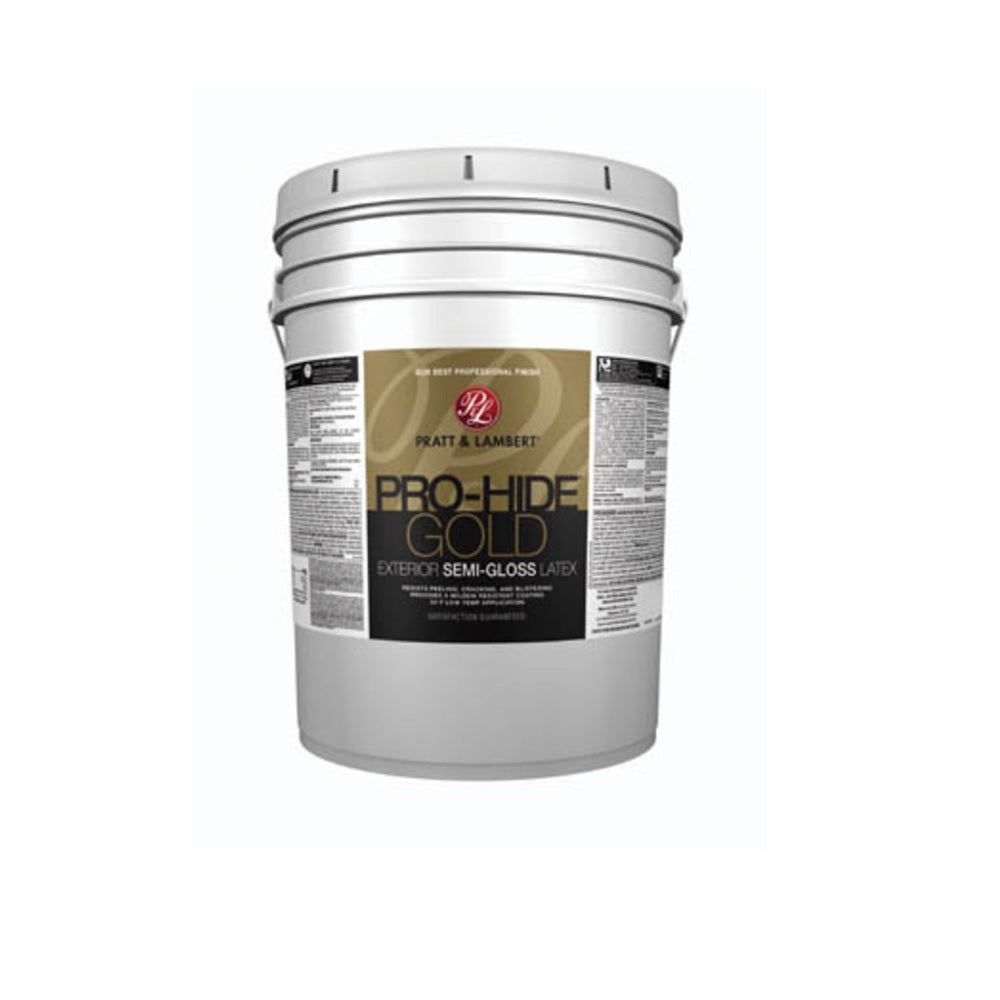 Pratt & Lambert 0000Z8691-20 Pro-Hide Gold Exterior Paint, 5 Gallon