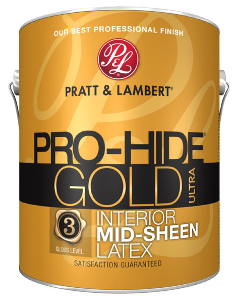 Pratt & Lambert 0000Z9583-16 Pro-Hide Gold Ultra Interior Latex, 1 Gallon
