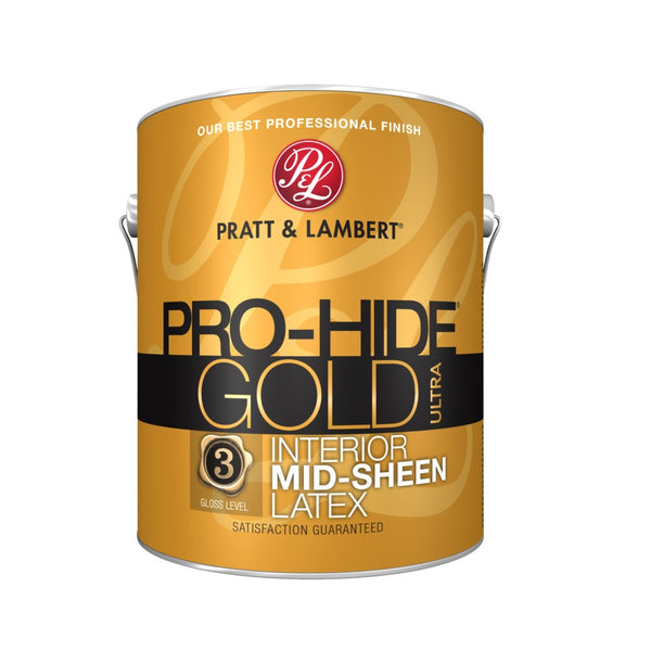 Pratt & Lambert 0000Z9580-16 Pro-Hide Gold Ultra Interior Paint, 1 Gallon