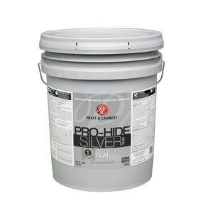 Pratt & Lambert 0000Z5355-20 Pro-Hide Silver 5000 Interior Flat, 5 Gallon