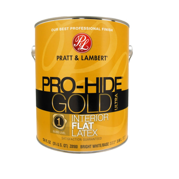 Pratt & Lambert 0000Z8180-16 Pro-Hide Silver 5000 Interior Paint, 1 Gallon