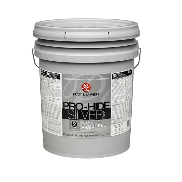 Pratt & Lambert 0000Z5480-20 Pro-Hide Silver Interior Paint, 5 Gallon