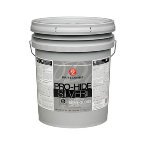 Pratt & Lambert 0000Z5581-20 Pro-Hide Silver 5000 Interior Paint, 5 Gallon