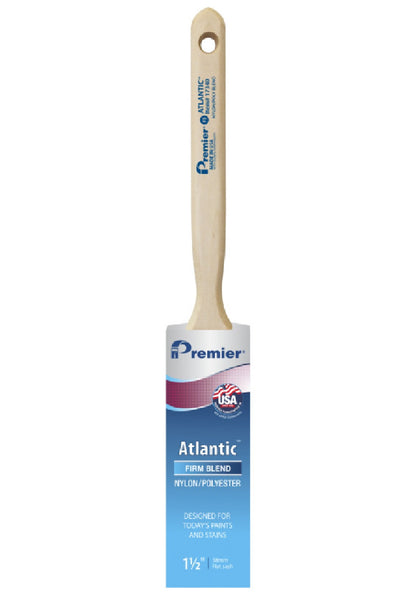 Premier 17340 Atlantic Firm Flat Paint Brush, 1-1/2 Inch
