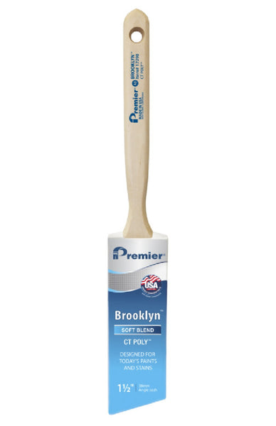Premier 17290 Brooklyn Angle Sash Paint Brush, 1-1/2 Inch