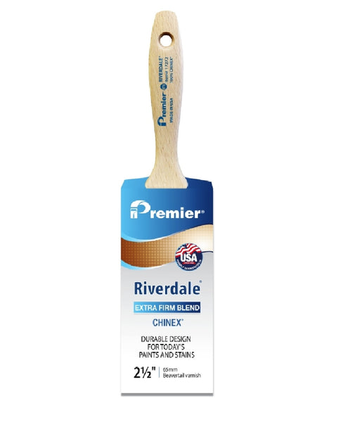 Premier 17272 Riverdale Beavertail Varnish Paint Brush, 2-1/2 Inch