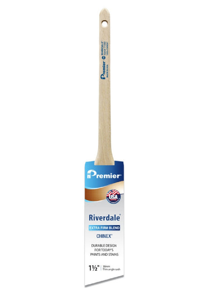 Premier 17240 Riverdale Extra Stiff Thin Angle Paint Brush