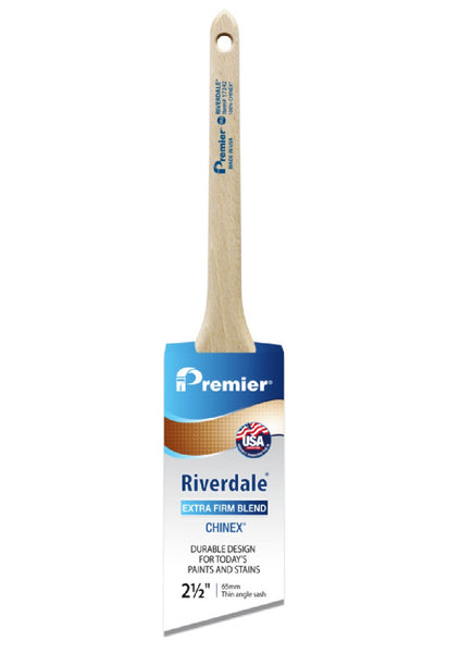Premier 17242 Riverdale Extra Stiff Thin Angle Paint Brush