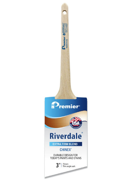 Premier 17243 Riverdale Extra Stiff Thin Angle Paint Brush