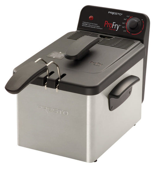 Presto 05461 Pro Fry Deep Fryer, Stainless Steel