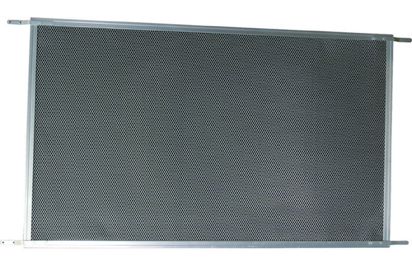 Prime-Line PL 15931 Aluminum Screen Door Grille, Satin, Silver