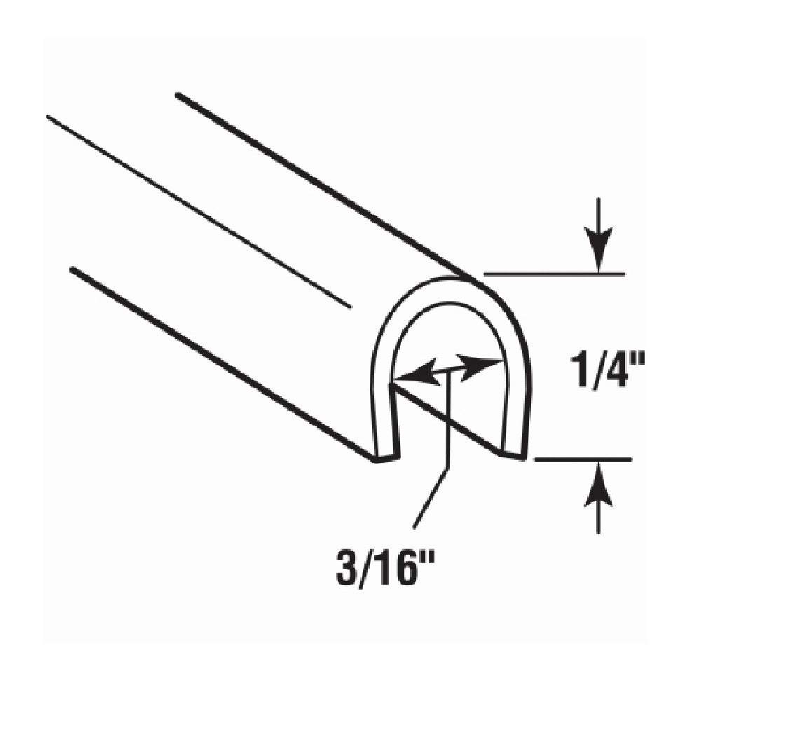 PrimeLine D 1579C Sliding Patio Door Repair Track, Stainless Steel