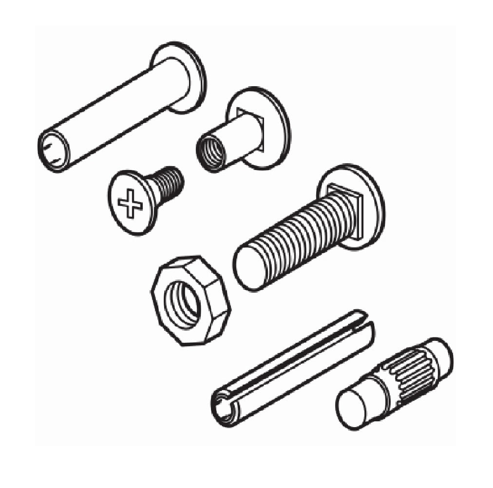 Prime Line D 1861 Sliding Door Roller Axle Repair Kit