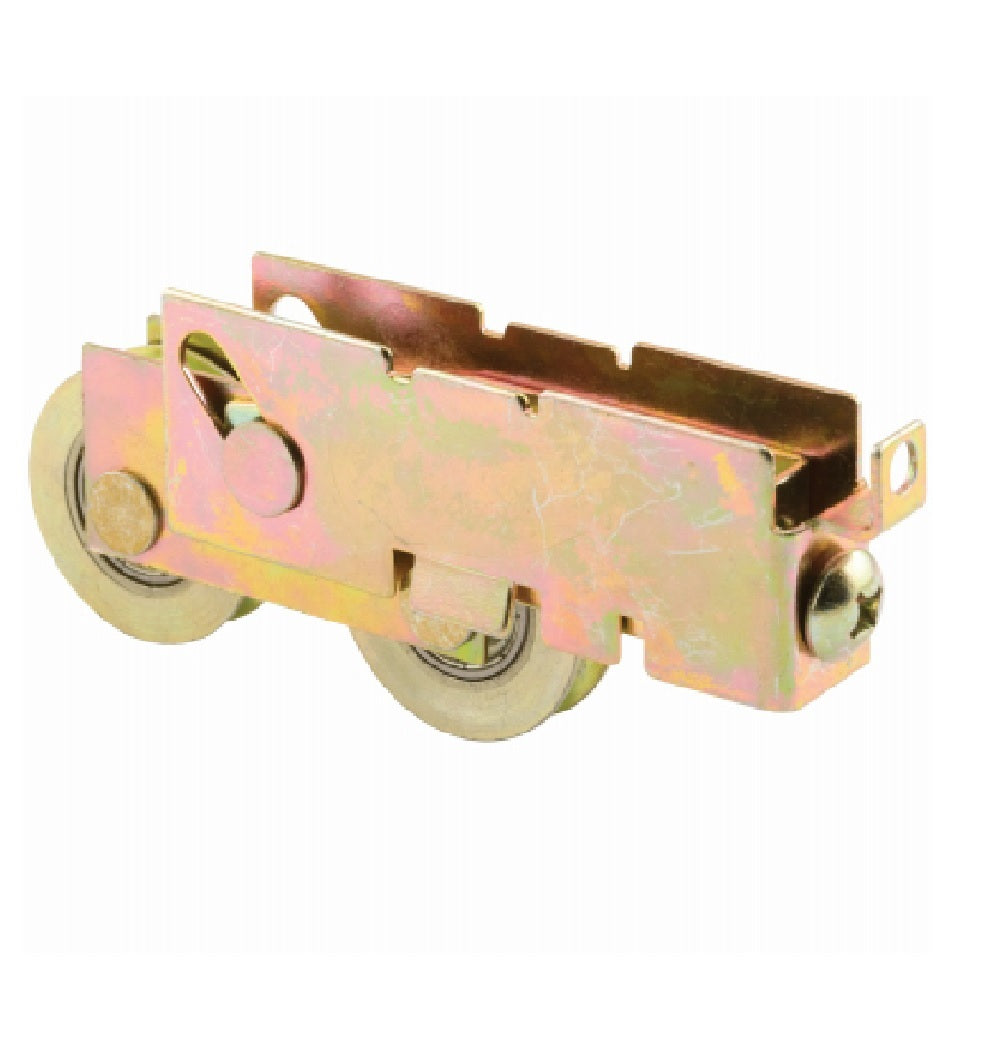 Prime-Line D 1845 Sliding Door Tandem Roller Assembly with F-Tab, Steel