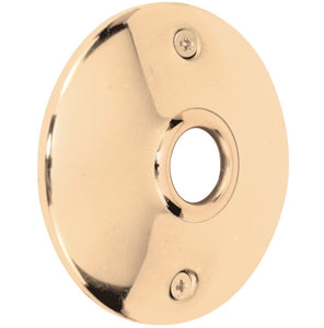 Prime-Line E2296 Door Knob Rosettes, Polished Brass