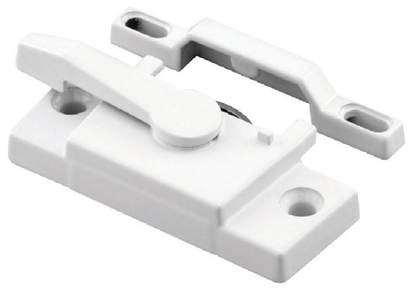 Prime Line F 2744 Window Sash Lock with Keeper, White