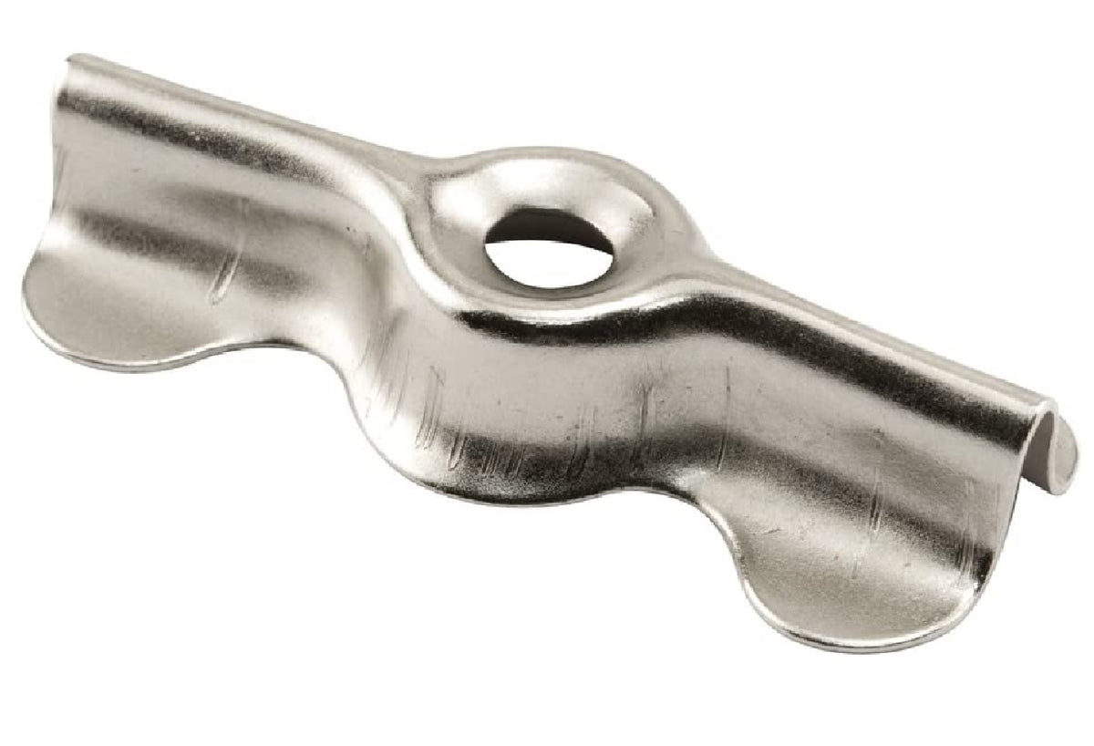 Prime-Line L 5772 Double-Winged Flush Window Retainer Clips, Steel