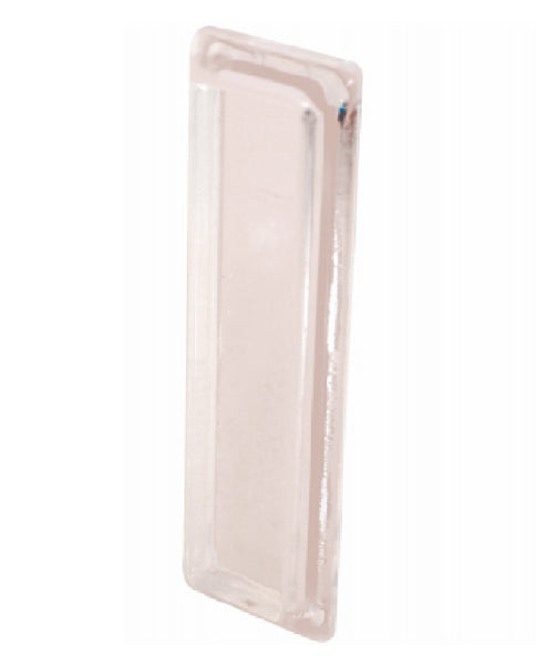 Prime Line M 6102 Sliding Medicine Cabinet Door Pull, Clear, 2-Pack