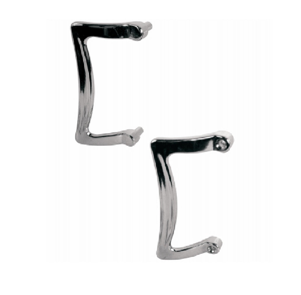 Prime-Line M 6029 Universal Shower Door Handle Set, Chrome