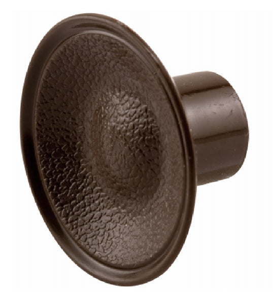 Prime-Line N 6871 Bi-Fold Door Pull Knob, Brown, Plastic