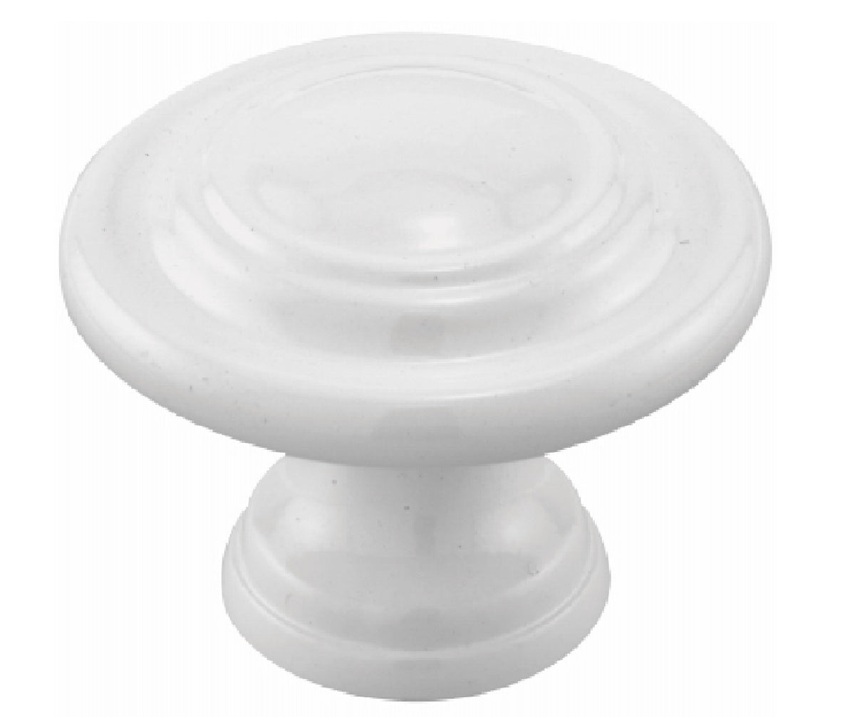 Prime-Line N 7439 Bi-Fold Door Pull Knob, White