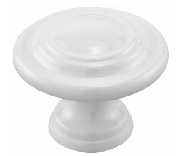Prime-Line N 7439 Bi-Fold Door Pull Knob, White
