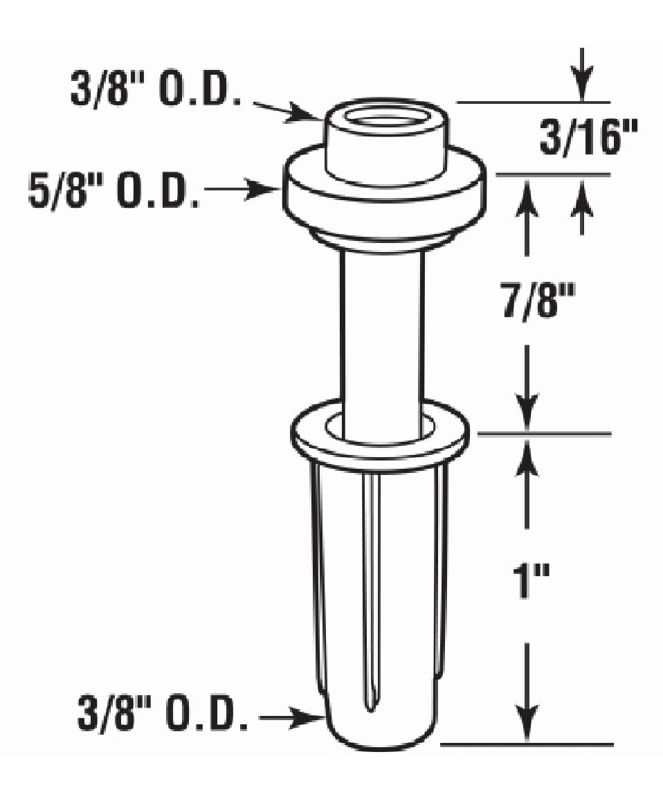 Prime Line N 7302 Bi-Fold Top Mount Pivot and Guide, 2 Pack