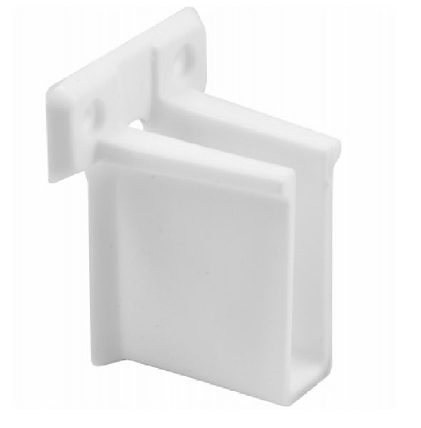 Prime-Line N 7016 Wire Shelf End Bracket, White