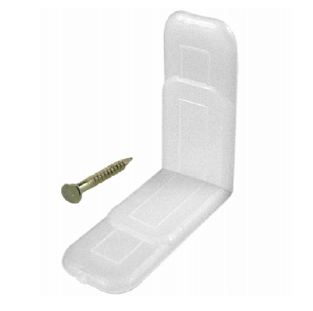 Prime Line R 7153 Drawer Guide Side Saddles, White, Plastic