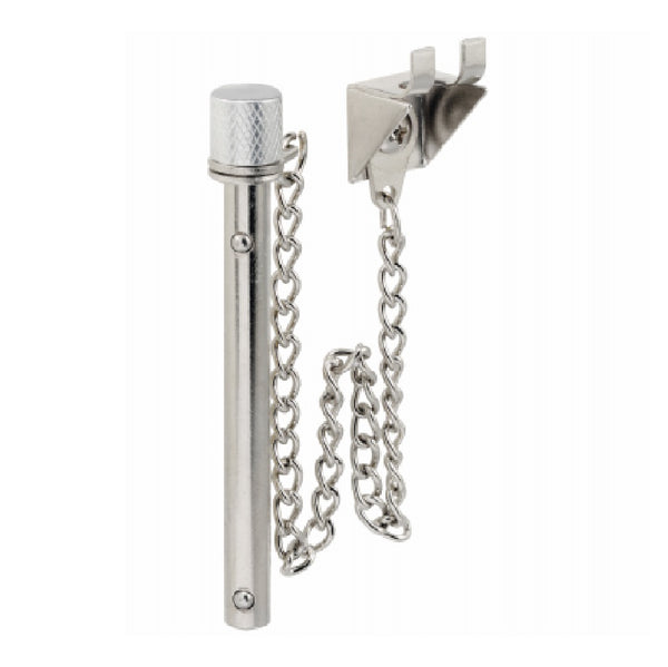 Prime-Line S 4066 Sliding Patio Door Pin Lock with Retaining Ball, Steel