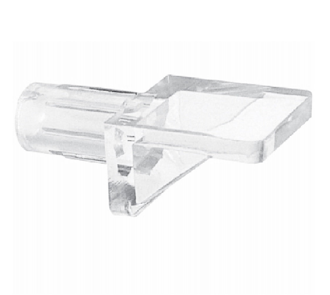 Prime-Line U 10144 Shelf Support Pegs, Plastic, Clear