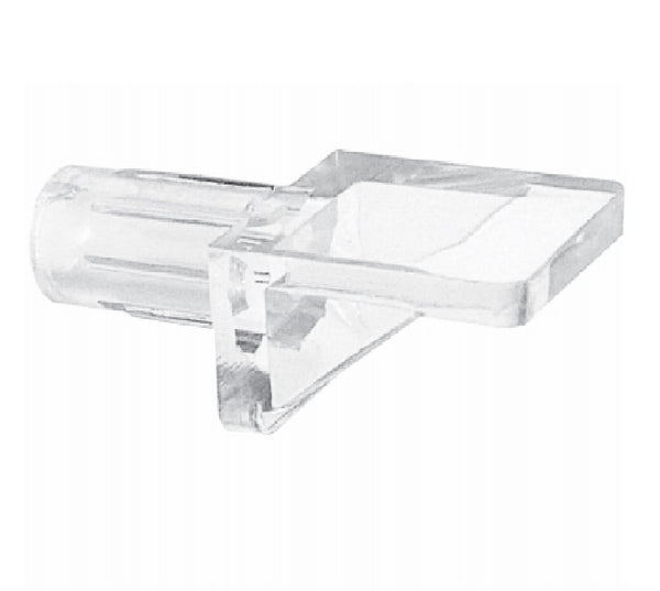 Prime-Line U 10144 Shelf Support Pegs, Plastic, Clear