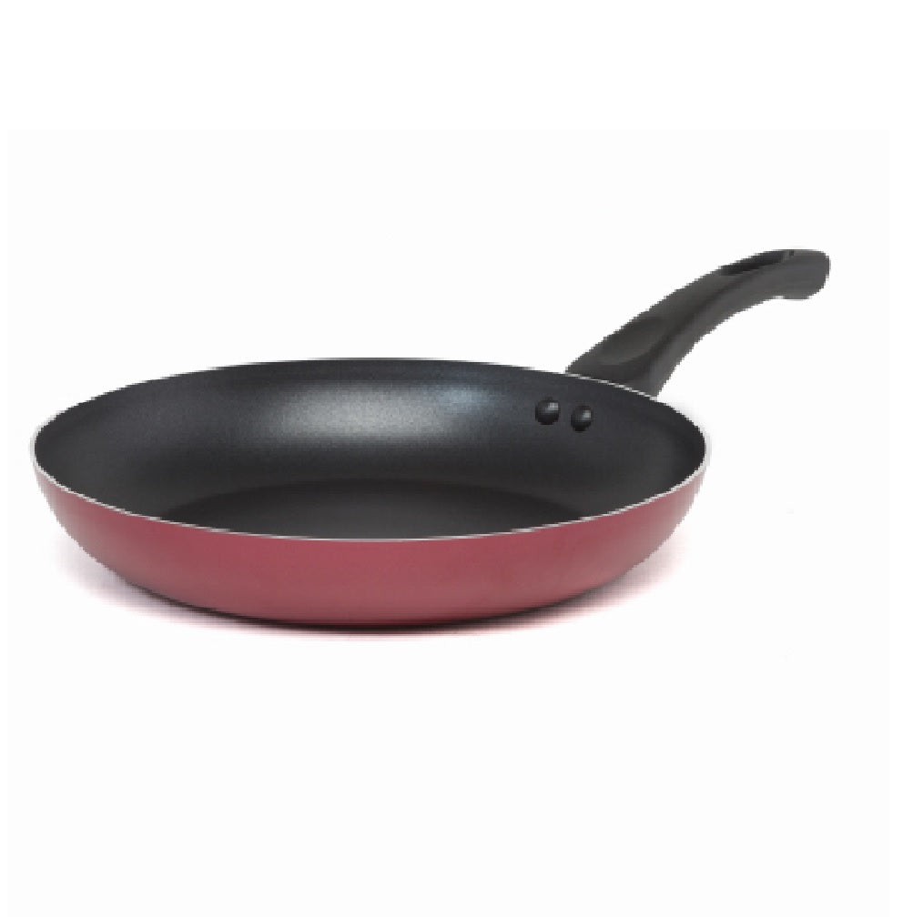 Easy Clean EEYRE-5130 Non Stick Fry Pan, Red, 12 Inch