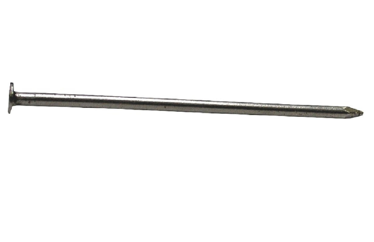 Pro-Fit 00053242 Common Flat Nail Screw, Steel, Bright, Silver, 6"