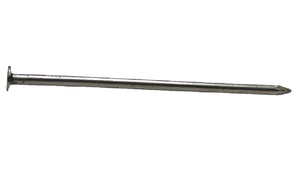Pro-Fit 00053242 Common Flat Nail Screw, Steel, Bright, Silver, 6"