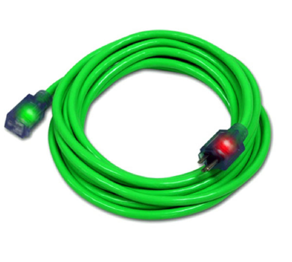 Pro Glo D17444025 Extension Cord, Green