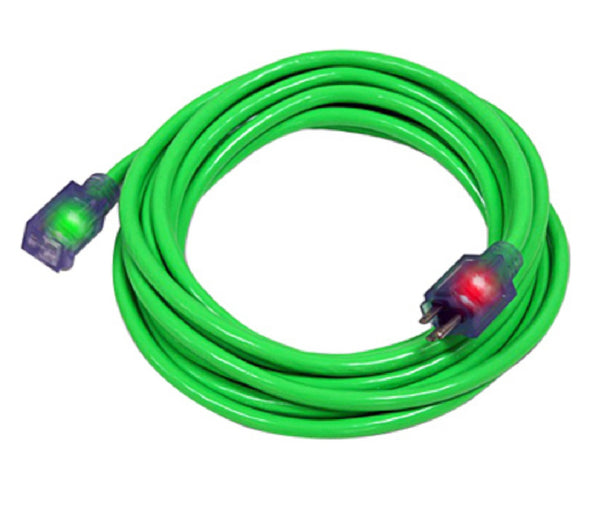 Pro Glo D17334100 Extension Cord, Green