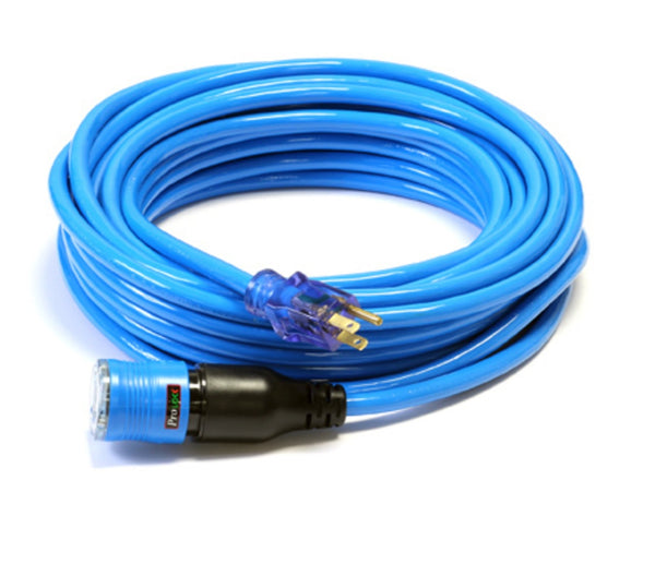 Pro Lock D14412100BL Extension Cord, Blue